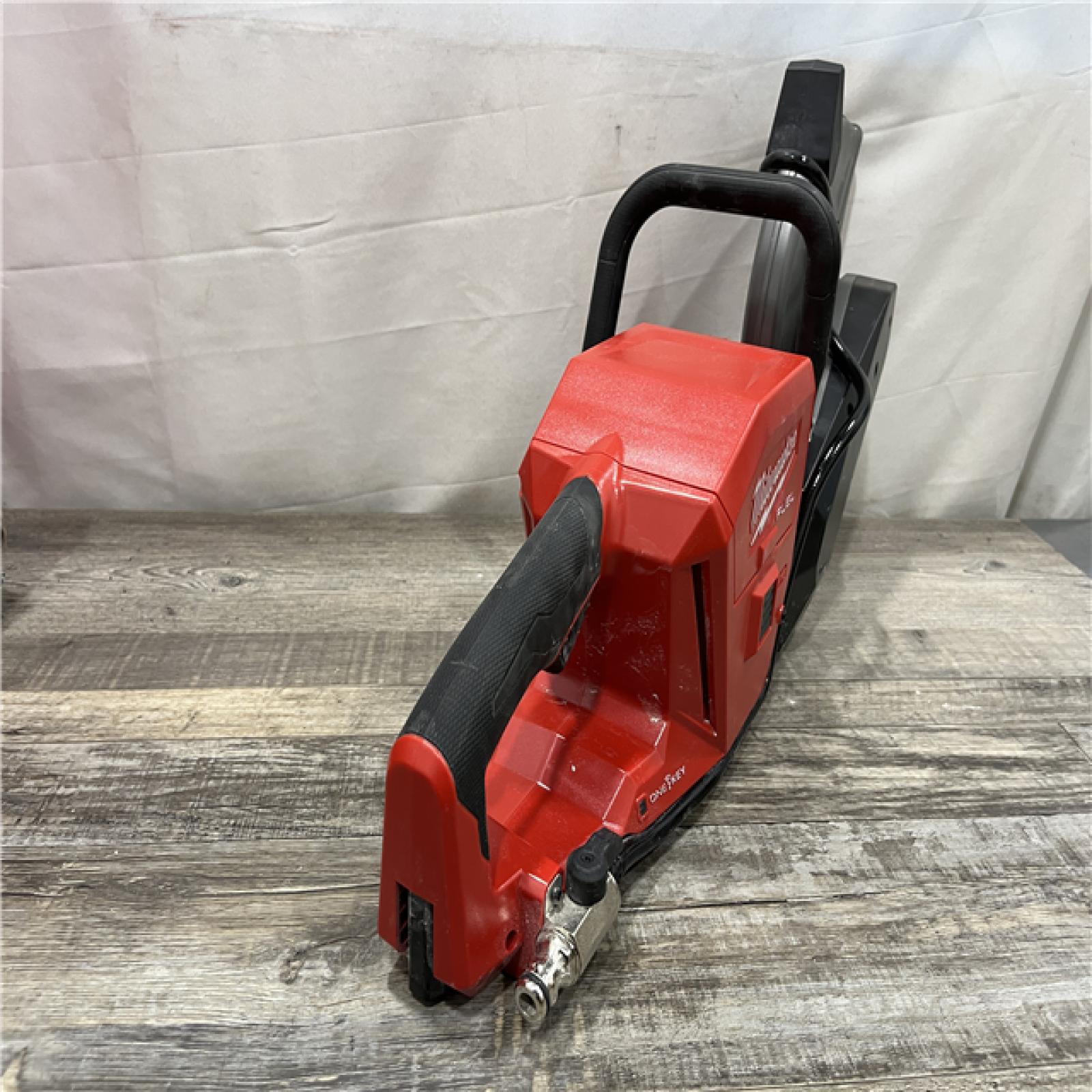 AS-IS Milwaukee FUEL ONE-KEY 18V Lithium-Ion Brushless Cordless 9 in. Cut Off Saw (Tool-Only)