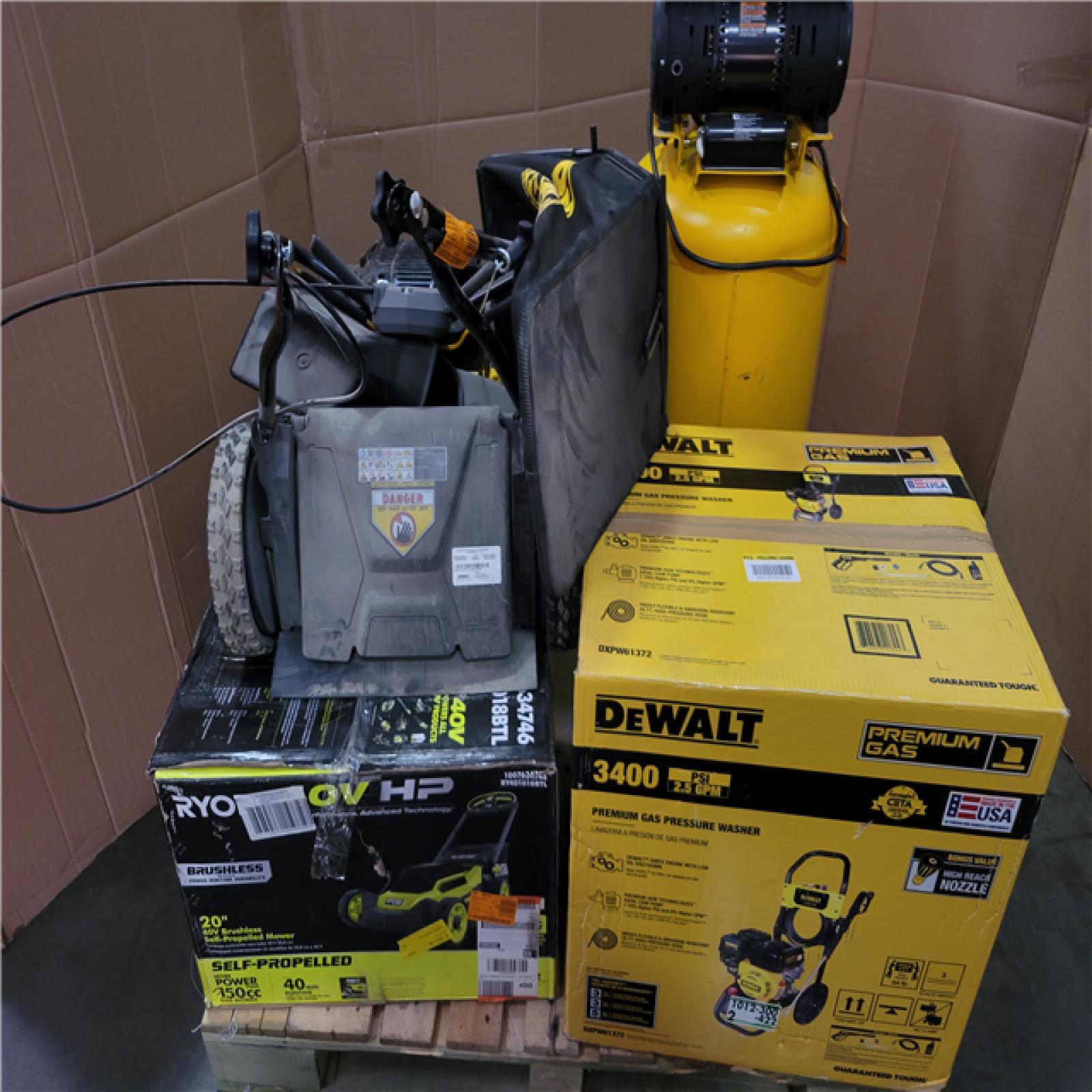 CALIFORNIA AS-IS OUTDOOR POWER EQUIPMENT