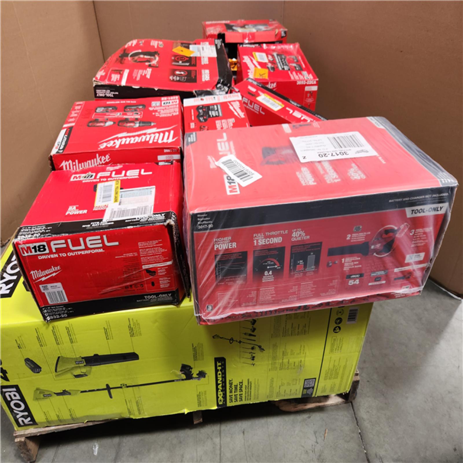 CALIFORNIA AS-IS TOOL PALLET