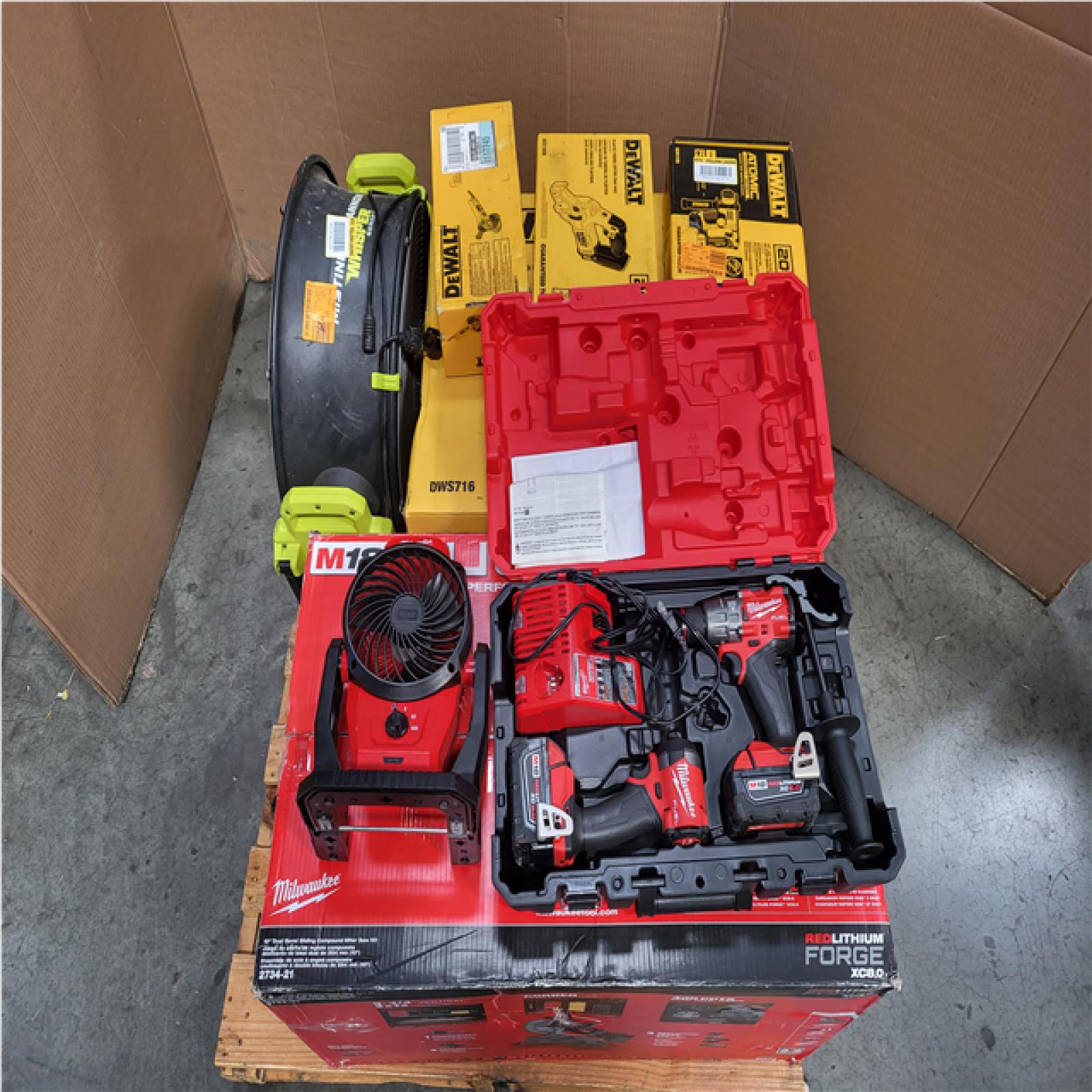CALIFORNIA AS-IS TOOL PALLET