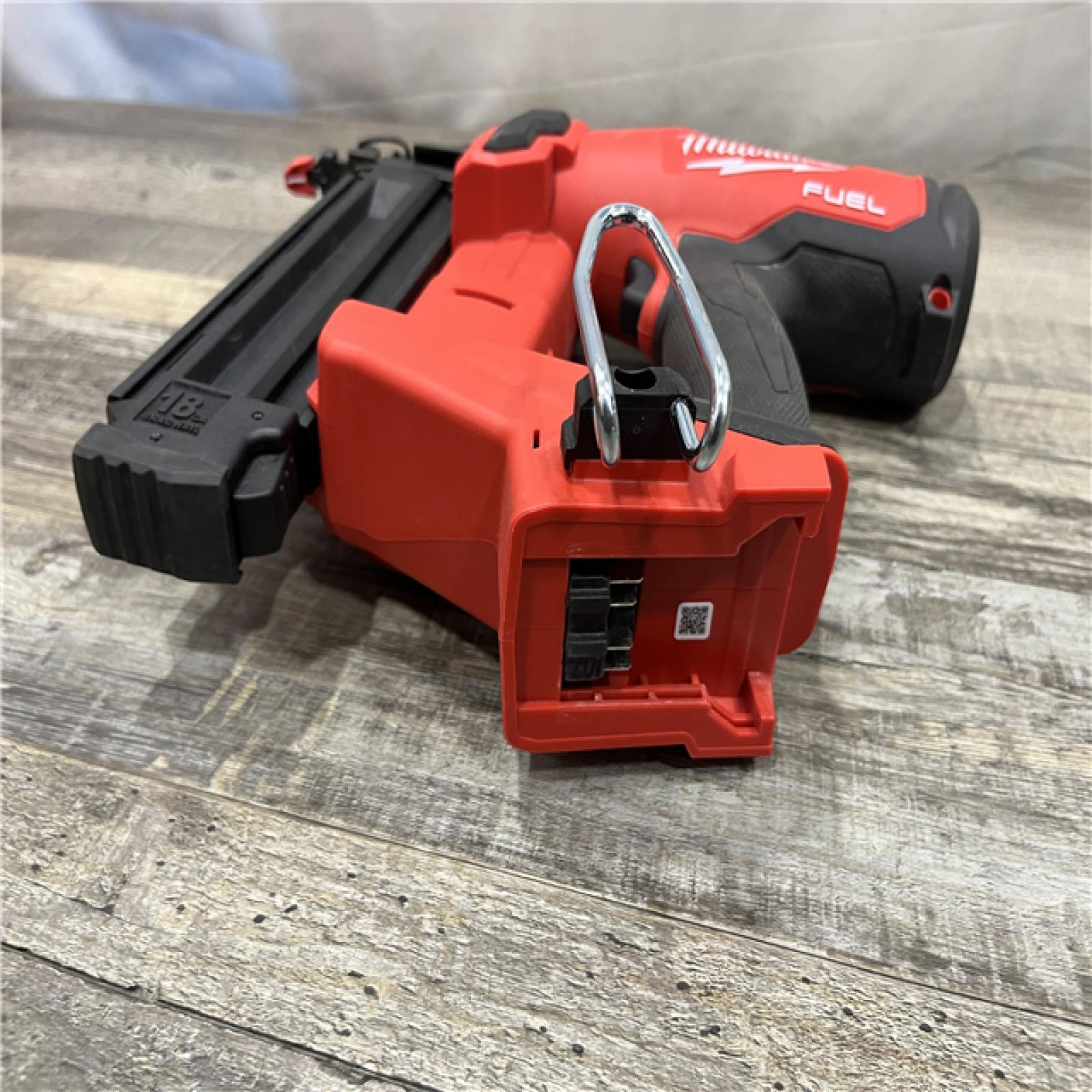AS-IS Milwaukee FUEL 18-Volt Lithium-Ion Brushless Cordless Gen II 18-Gauge Brad Nailer (Tool-Only)