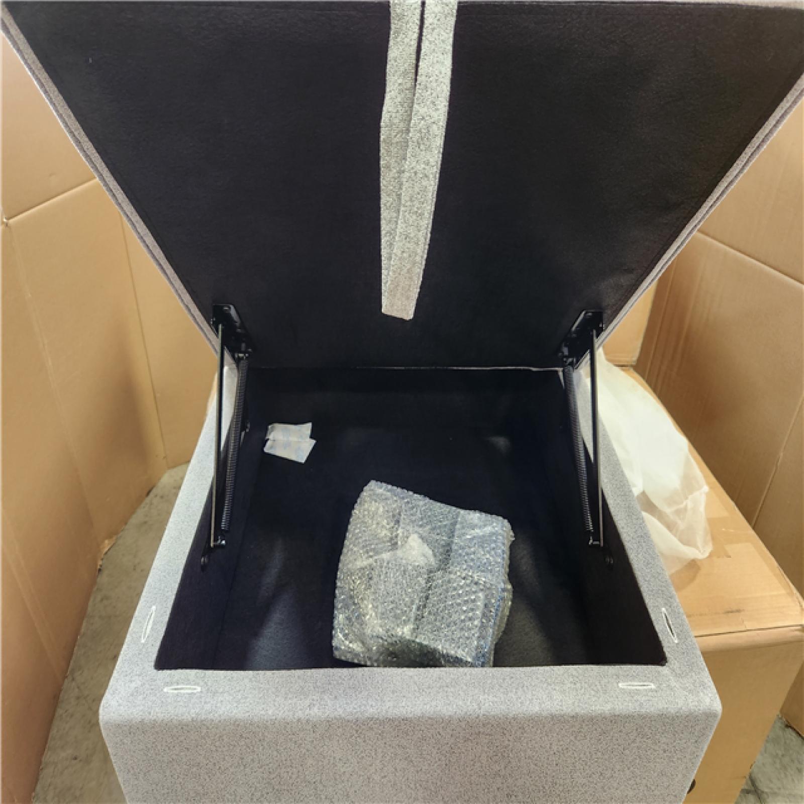 Phoenix NEW Naomi Home Elizabeth Modern DIY Modular Sectional Sofa Linen  Gray Pallet 7-Boxes (No Armrests)