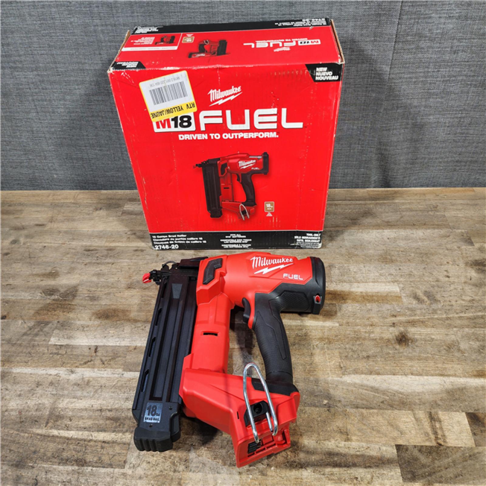 HOUSTON LOCATION - AS-IS Milwaukee M18 Fuel 18V Brushless 18-Gauge Brad Nailer 2746-20 (Bare Tool)