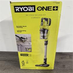 California NEW Sealed Box Ryobi One+ 18V Stick Vacuum Kit Cordless; Includes (1) Battery & Charger