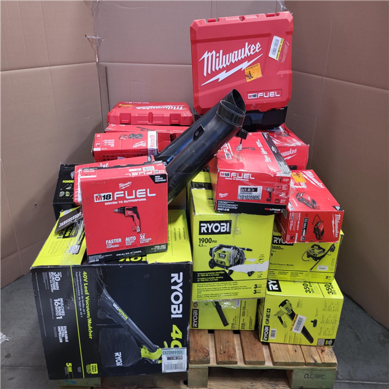 CALIFORNIA AS-IS TOOL PALLET