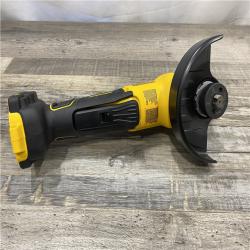 AS-IS DEWALT 20V XR Cordless 4-1/2. in. to 5 in. Variable Speed Angle Grinder (Tool Only)