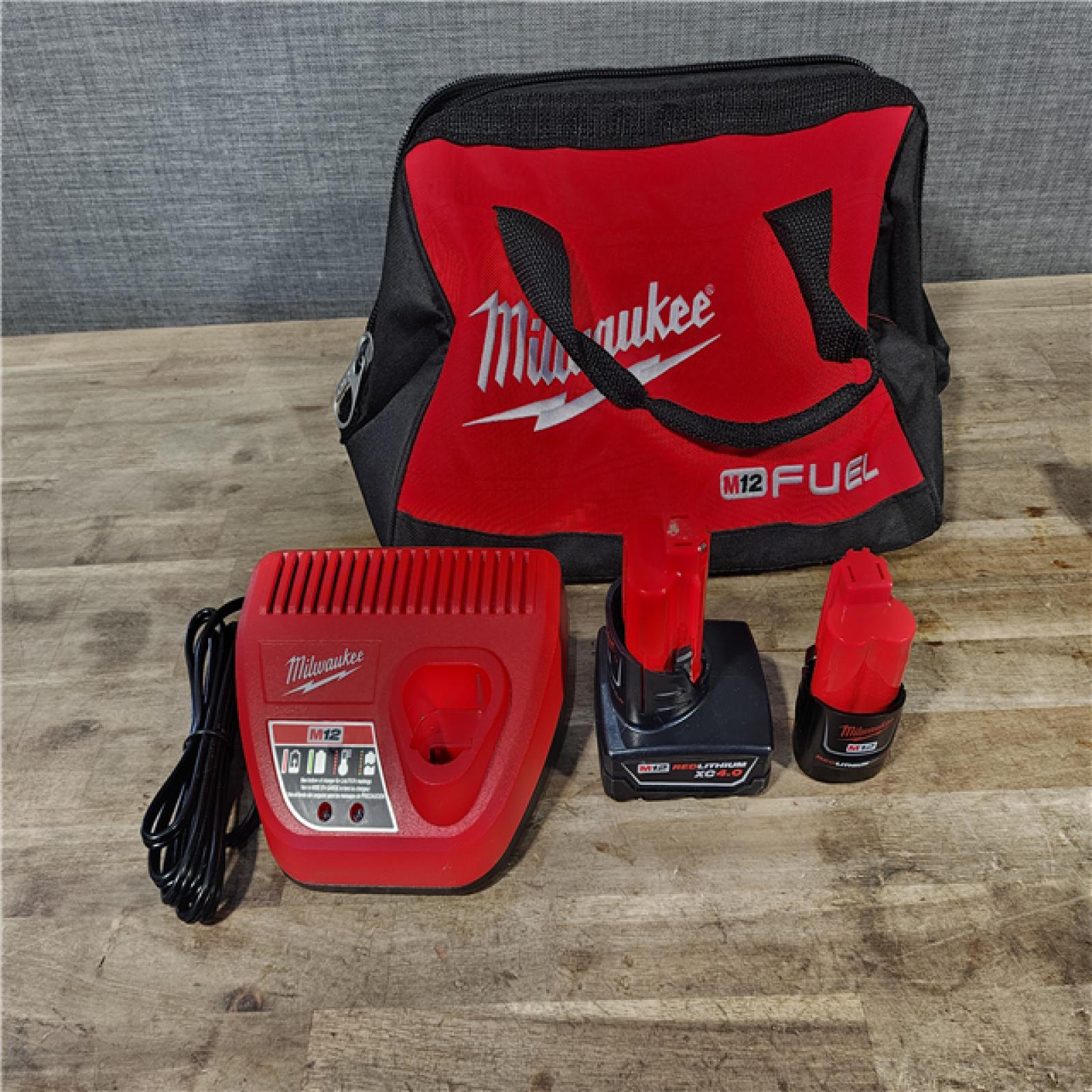 HOUSTON LOCATION - AS-IS Milwaukee 3497-22 12V Brushless Hammer Drill and Impact Driver Combo Kit