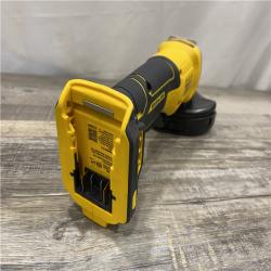 AS-IS DEWALT 20V MAX Cordless Brushless 4-1/2 in. Angle Grinder with Paddle Switch (Tool Only)