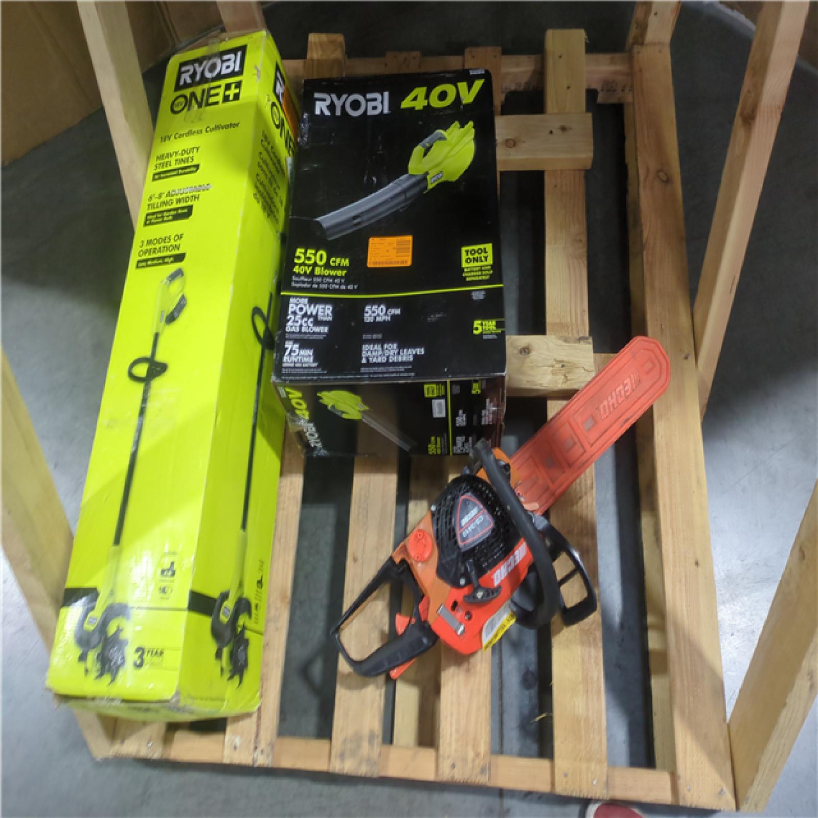 CALIFORNIA AS-IS OUTDOOR POWER EQUIPMENT