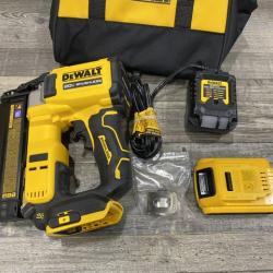AS-IS DEWALT ATOMIC 20V MAX Lithium Ion Cordless 23 Gauge Pin Nailer Kit