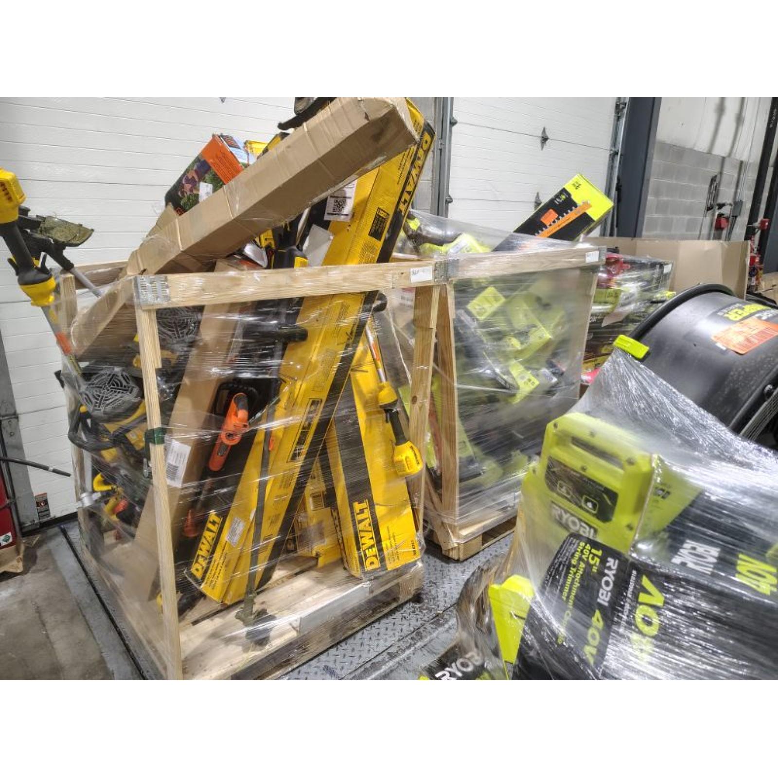 Pittston Location As-Is Power Tools Partial Truckload (11 Pallets) 8211-C