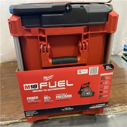NEW Milwaukee 2831-21 M18 FUEL 18-Volt Lithium-Ion Brushless Cordless 6-1/2 in. Plunge Track Saw PACKOUT Kit with One 6.0 Ah Battery