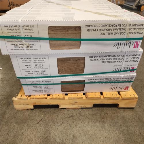 Phoenix Daltile Trace Meadow 6 in. x 36 in. Golden Brown Glazed Porcelain Floor and Wall Tile (348 sq. ft./24 Case)