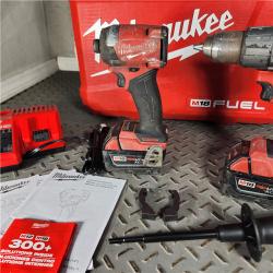 Houston Location - AS-IS Milwaukee M18 Drill & Hex Impact Combination Wrench - Appears IN USED Condition