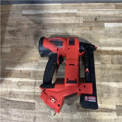 Houston Location AS-IS Milwaukee FUEL 18-Volt Lithium-Ion Brushless Cordless 18-Gauge 1/4 in. Narrow Crown Stapler (Tool-Only)
