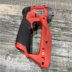 AS-IS Milwaukee  FUEL 12V Lithium-Ion Brushless Cordless 4-in-1 Installation 3/8 in. Drill Driver Kit