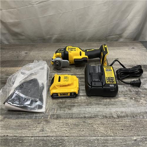 AS-IS DEWALT 20V MAX XR Cordless Brushless 3-Speed Oscillating Multi Tool Kit