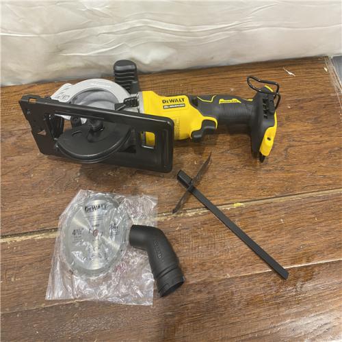 AS-IS DEWALT ATOMIC 20V MAX Cordless Brushless 4-1/2 in. Circular Saw (Tool Only)