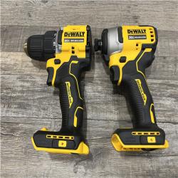 AS-IS DEWALT ATOMIC 20-Volt MAX Lithium-Ion Cordless Combo Kit
