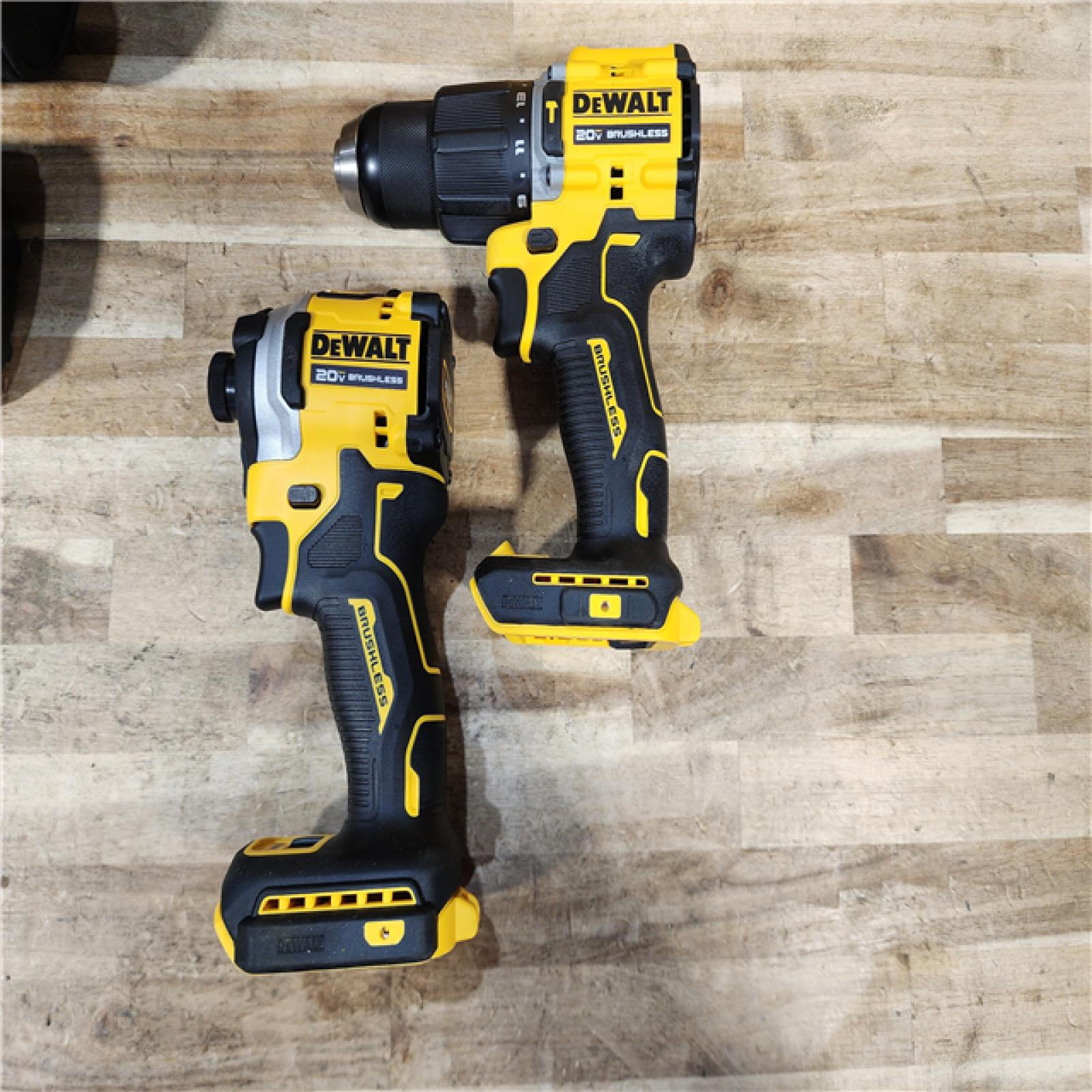 HOUSTON LOCATION - AS-IS DEWALT ATOMIC 20V MAX Lithium-Ion Cordless 2-Tool Combo Kit