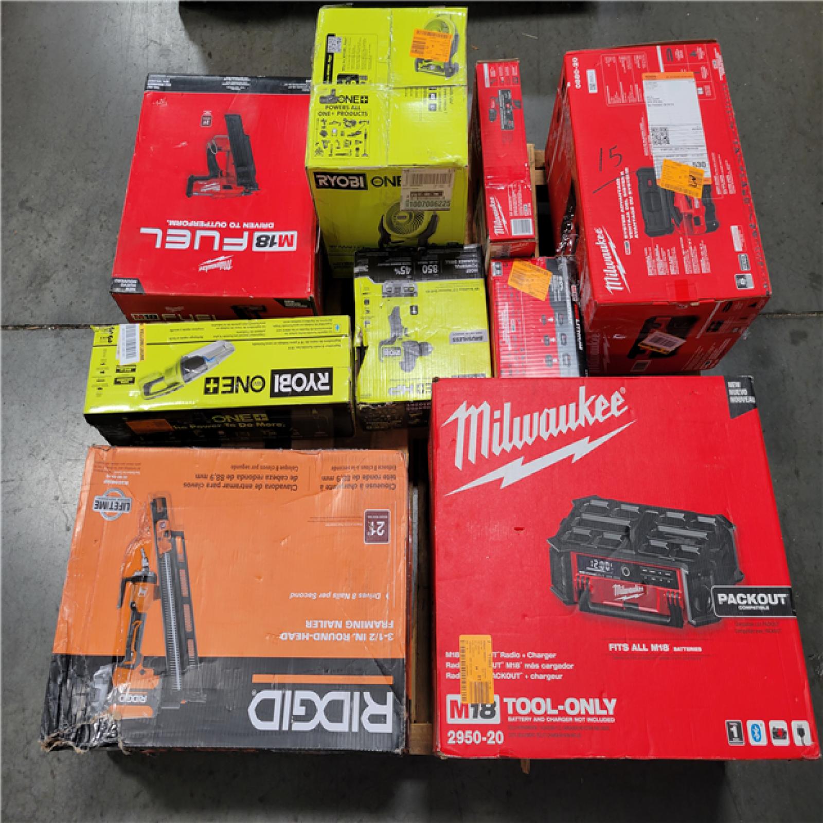 CALIFORNIA AS-IS TOOL PALLET