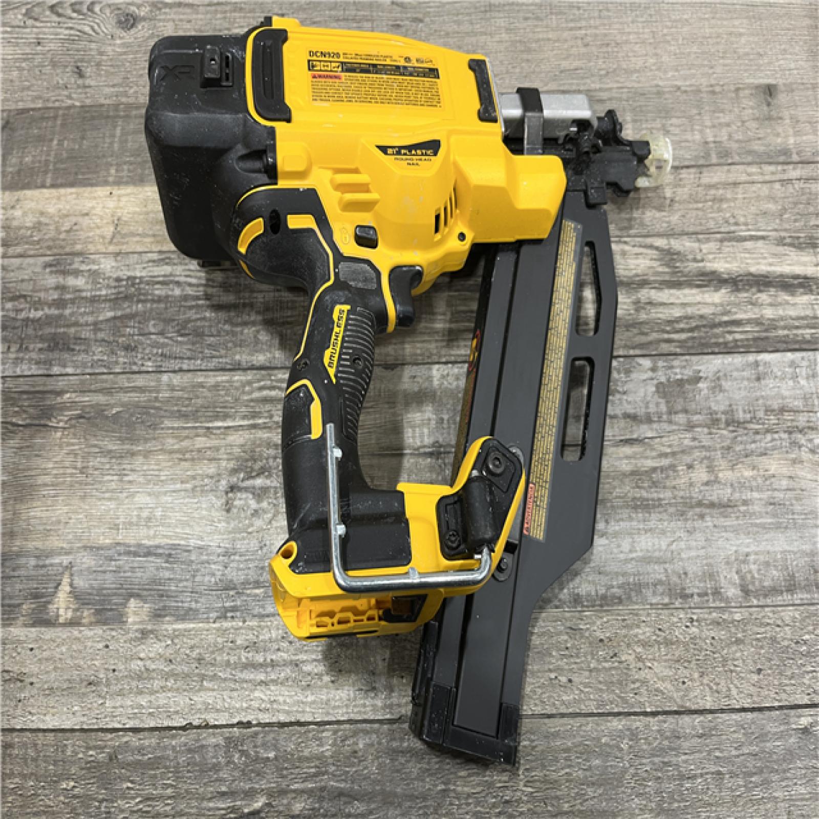 AS-IS DEWALT 20-Volt 21° Cordless Framing Nailer (Tool-Only)