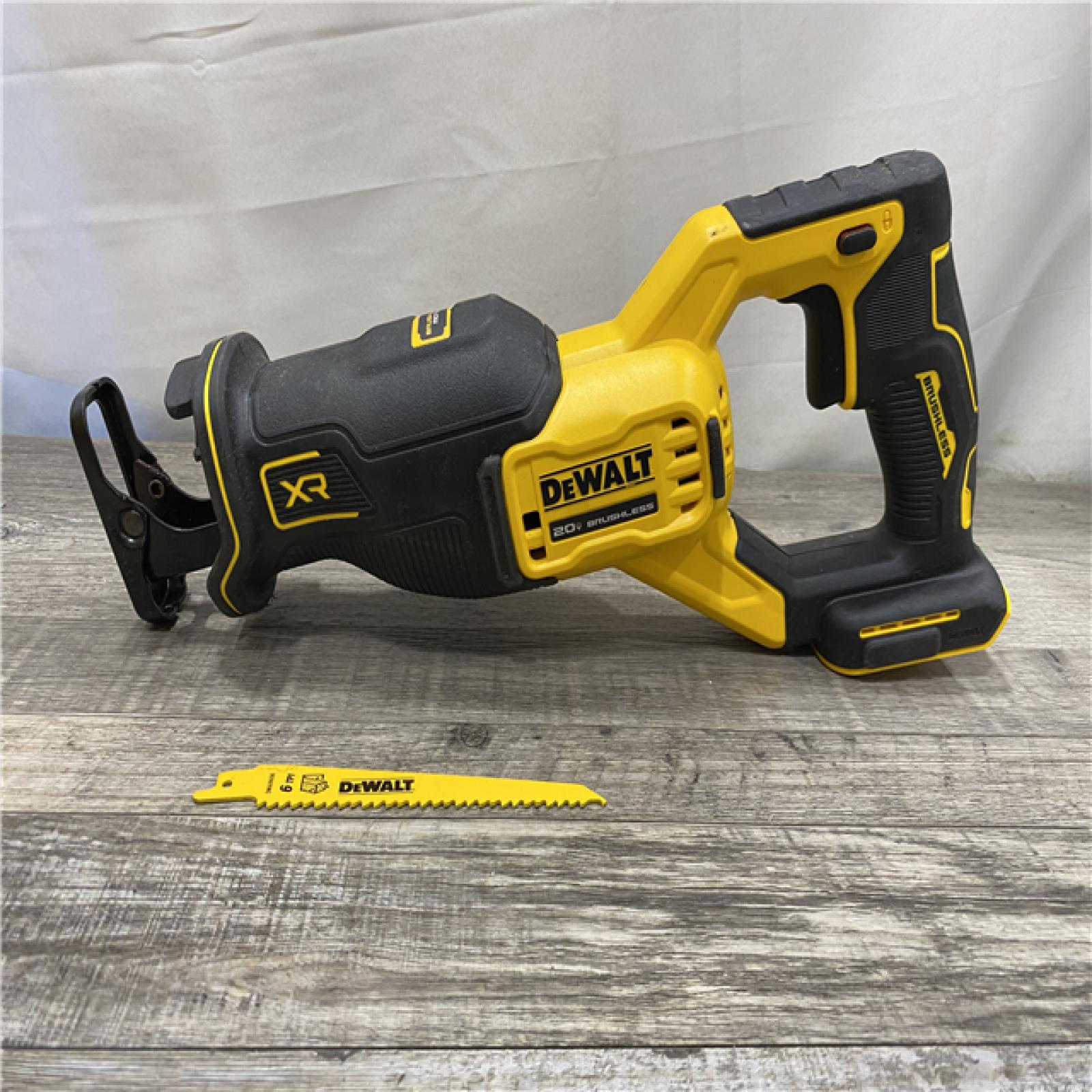 AS-IS DEWALT 20V MAX Cordless Brushless Reciprocating Saw (Tool Only)