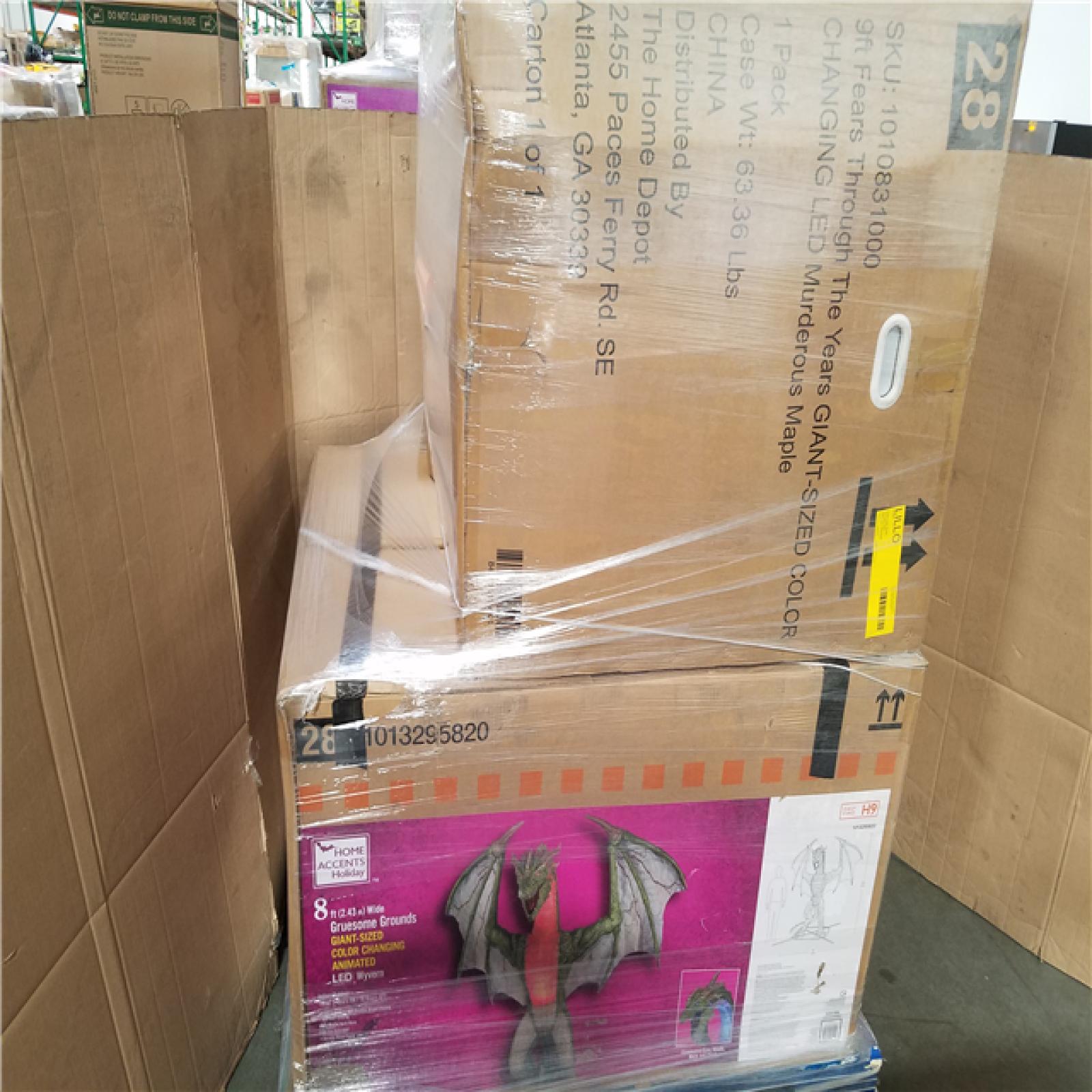 California AS-IS Holiday Pallet