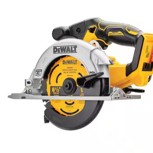 NEW! - DEWALT 20V MAX Cordless Brushless 6-1/2 in. Sidewinder Style Circular Saw (Tool Only)