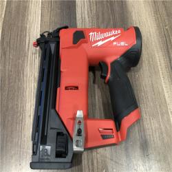 AS-IS Milwaukee FUEL 12-Volt Lithium-Ion Brushless Cordless 18-Gauge 1-1/2 in. Compact Brad Nailer (Tool Only)