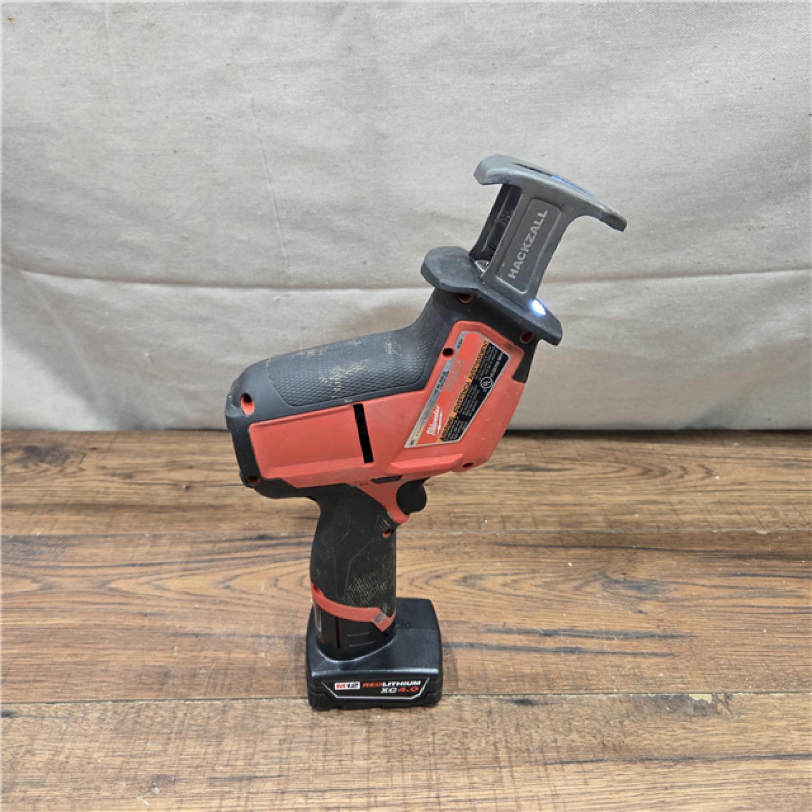 AS-IS Milwaukee Cordless HACKZALL Reciprocating Saw Kit