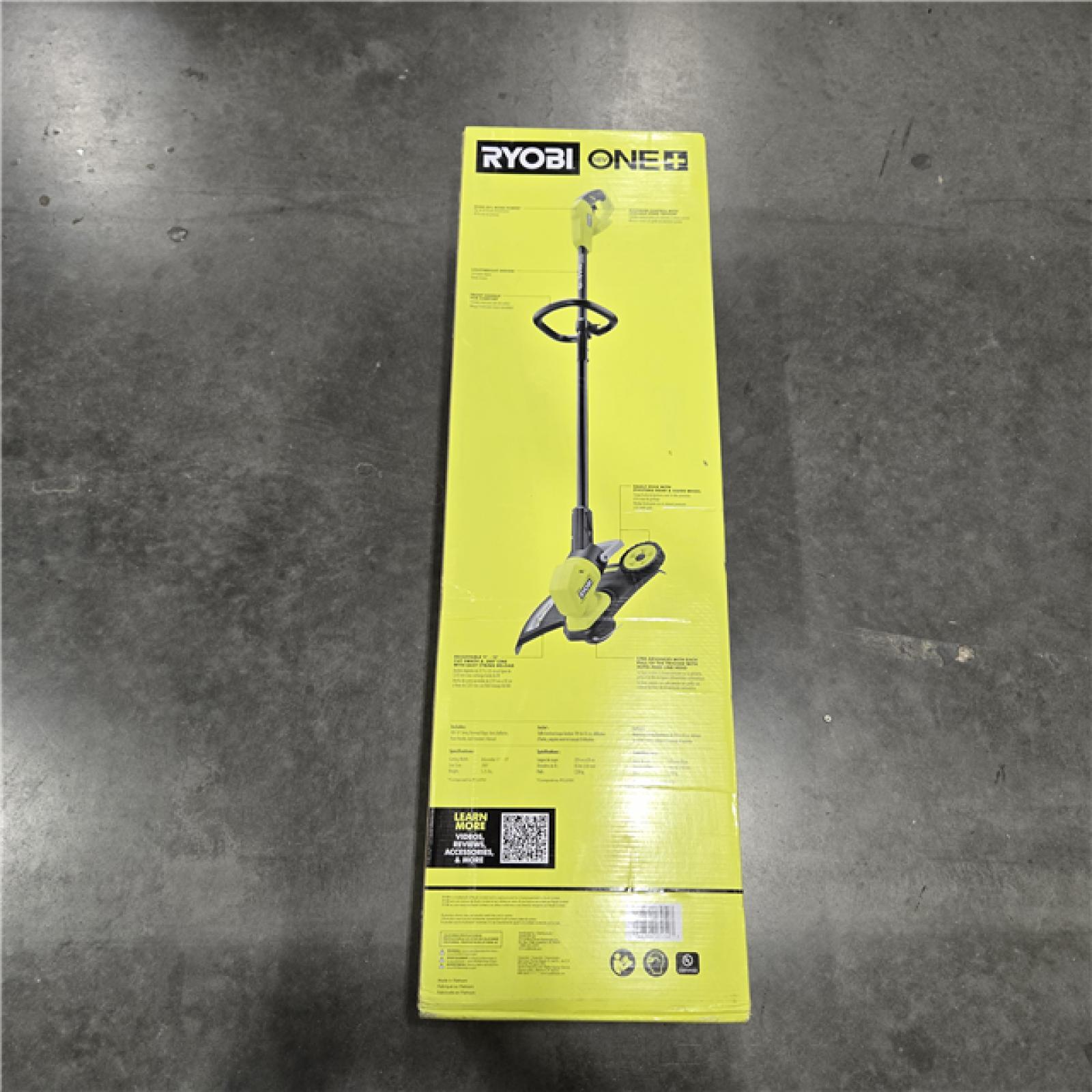 NEW! - RYOBI ONE+ 18V 13 in. Cordless Battery String Trimmer/Edger (Tool Only)