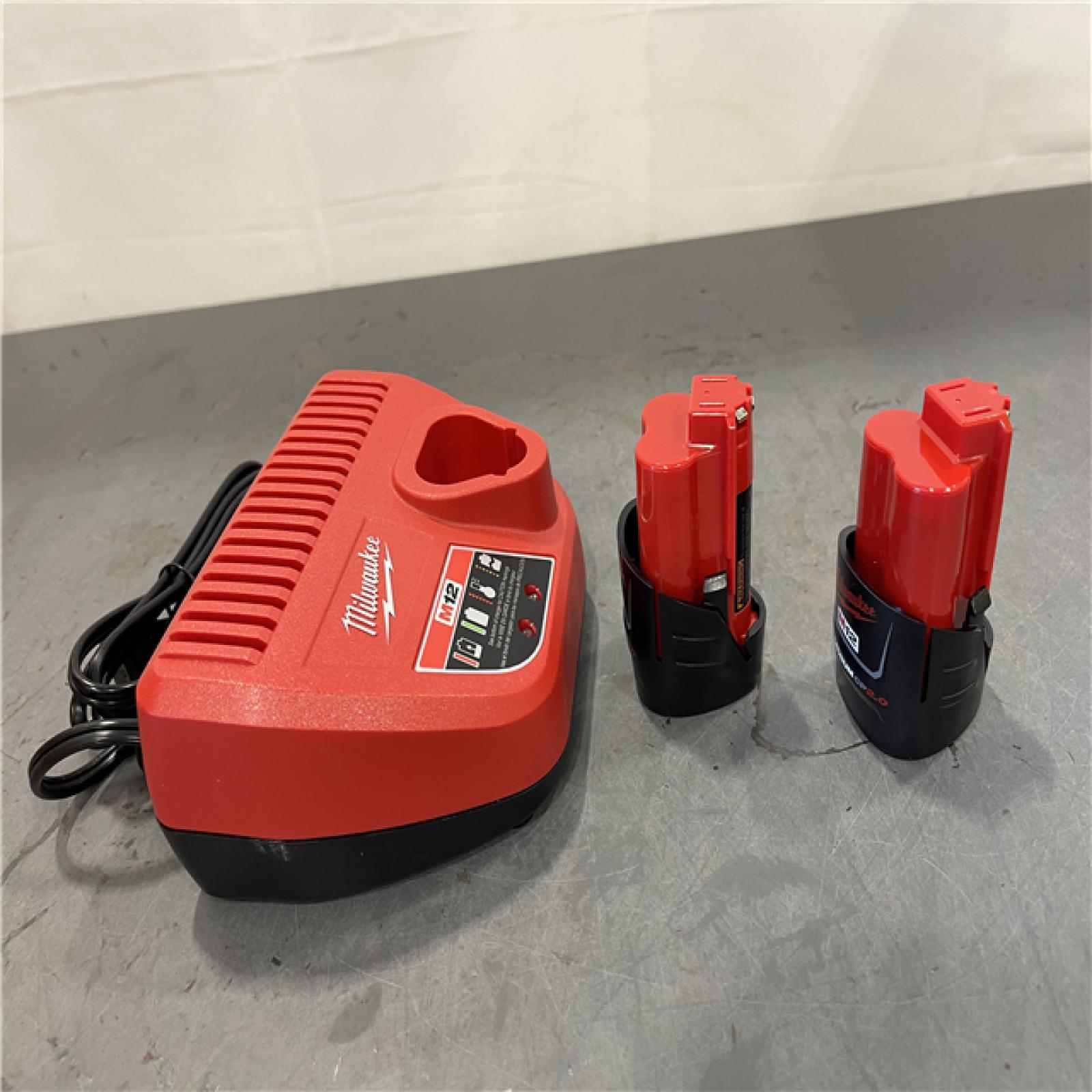 New! - Milwaukee M12 12-Volt Lithium-Ion XC Extended Capacity 3.0Ah Battery Pack (2-Pack)