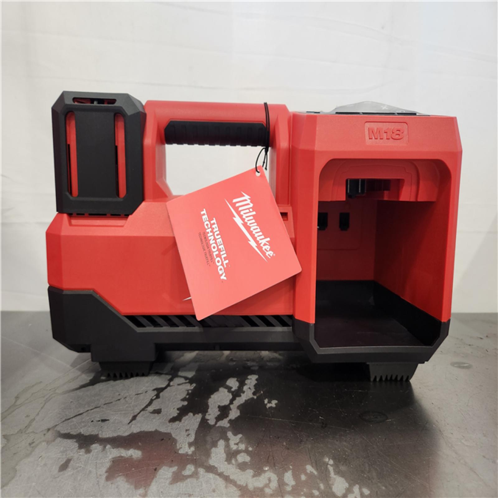 AS-IS- MILWAUKEE  18-Volt Lithium-Ion Cordless Inflator (Tool-Only)