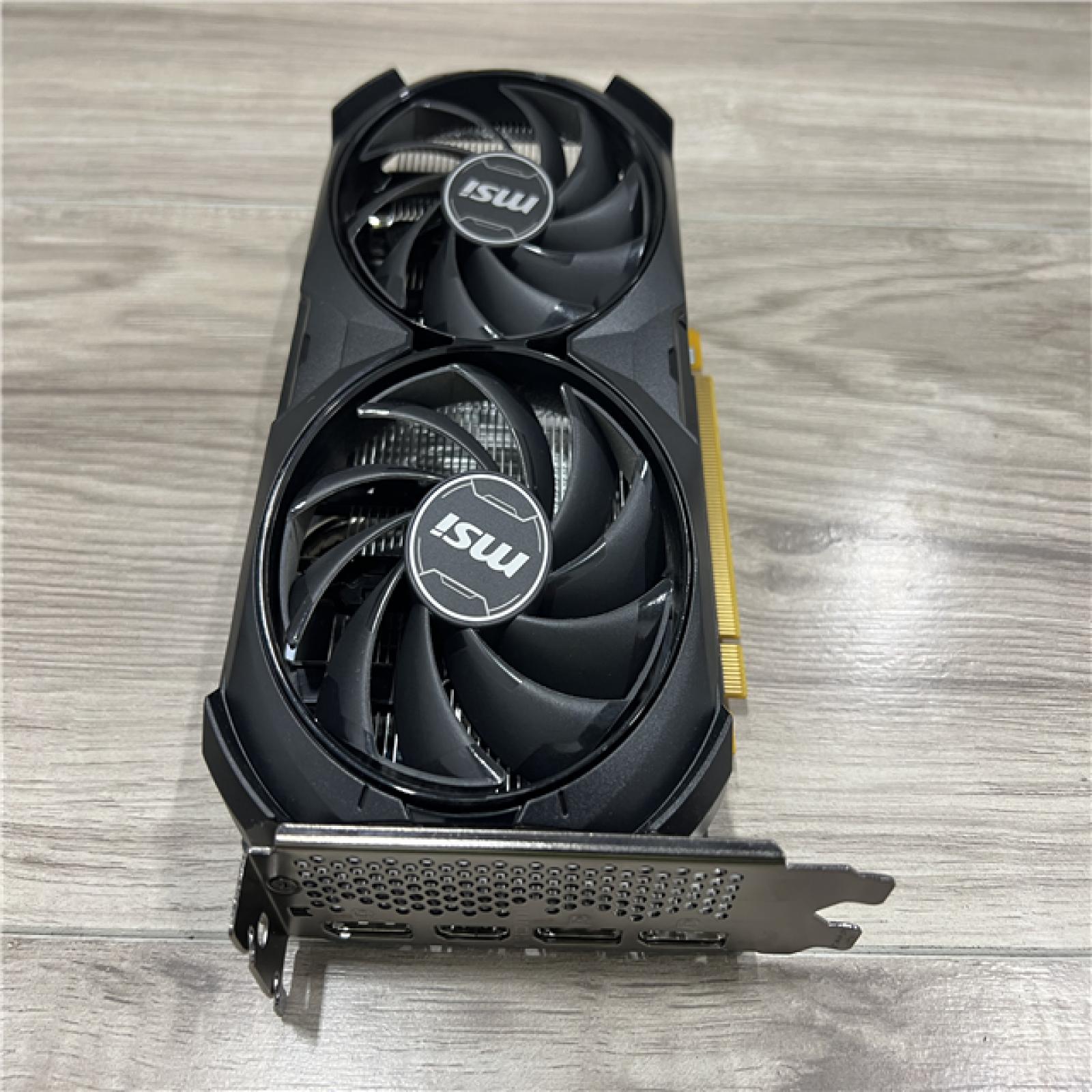 AS-IS MSI NVIDIA GeForce RTX 4060 Graphic Card