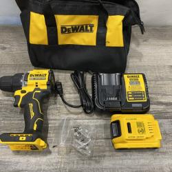 AS-IS DEWALT Atomic 20V Lithium-Ion Cordless Compact 1/2 in. Drill/Driver Kit