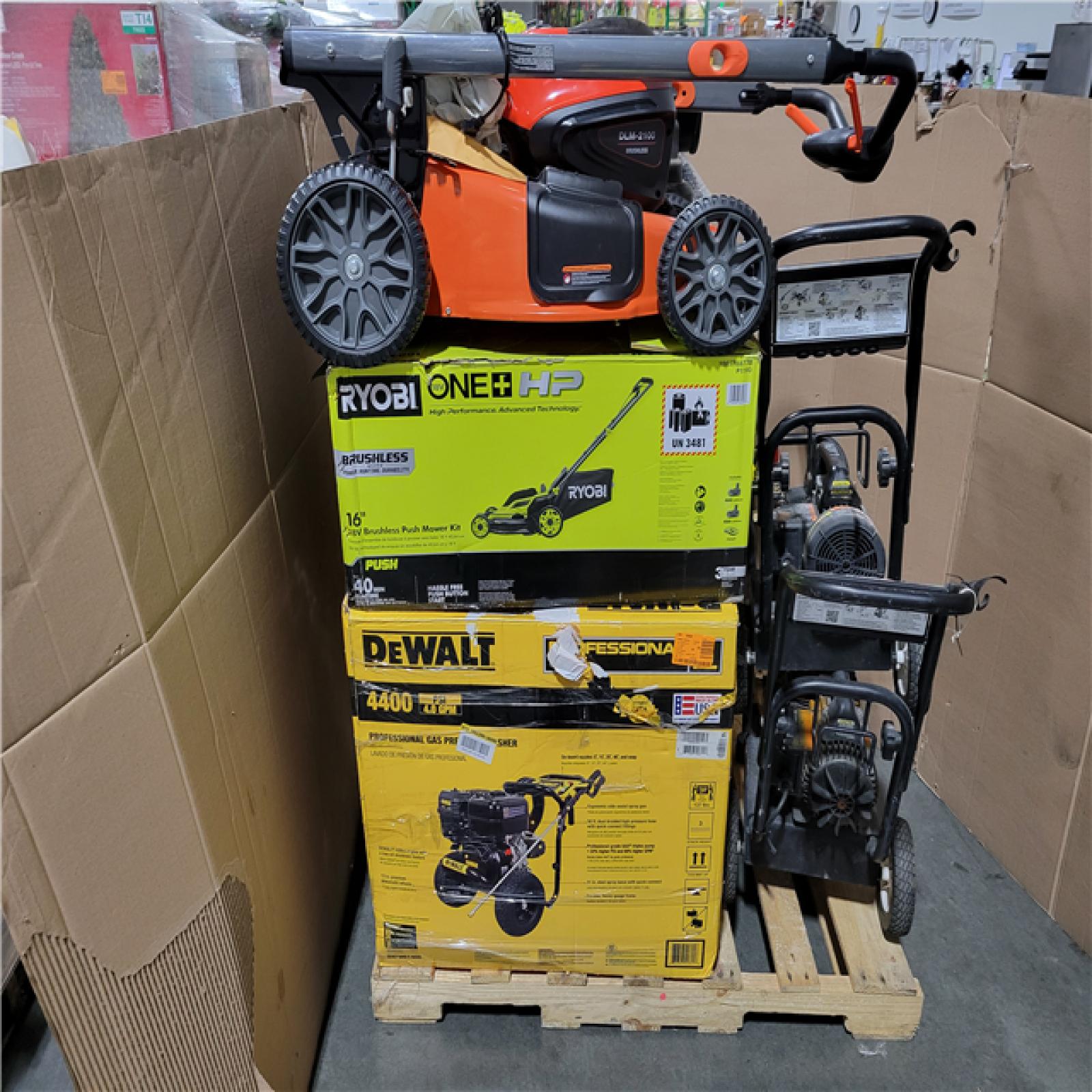 CALIFORNIA AS-IS OUTDOOR POWER EQUIPMENT