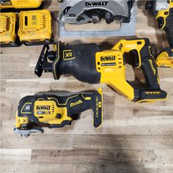 HOUSTON LOCATION - AS-IS DEWALT 5 TOOL COMBO KIT W/ (2) BATTERY & CHARGER
