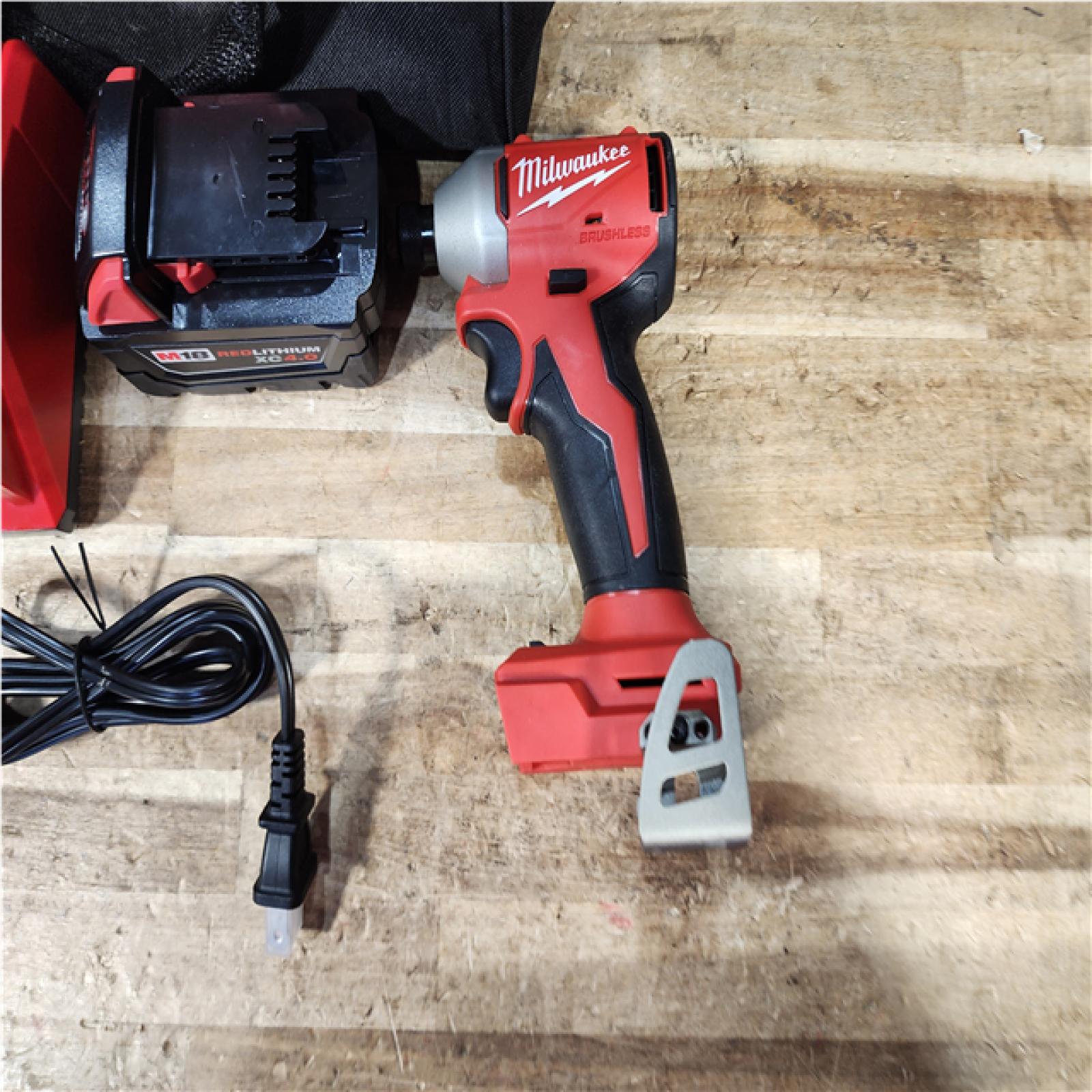 HOUSTON LOCATION - AS - IS MILWAUKEE 1 TOOL COMBO KIT