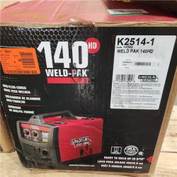 Dallas Location - As-Is Lincoln Electric Weld Pak 140 HD Wire-Feed Welder