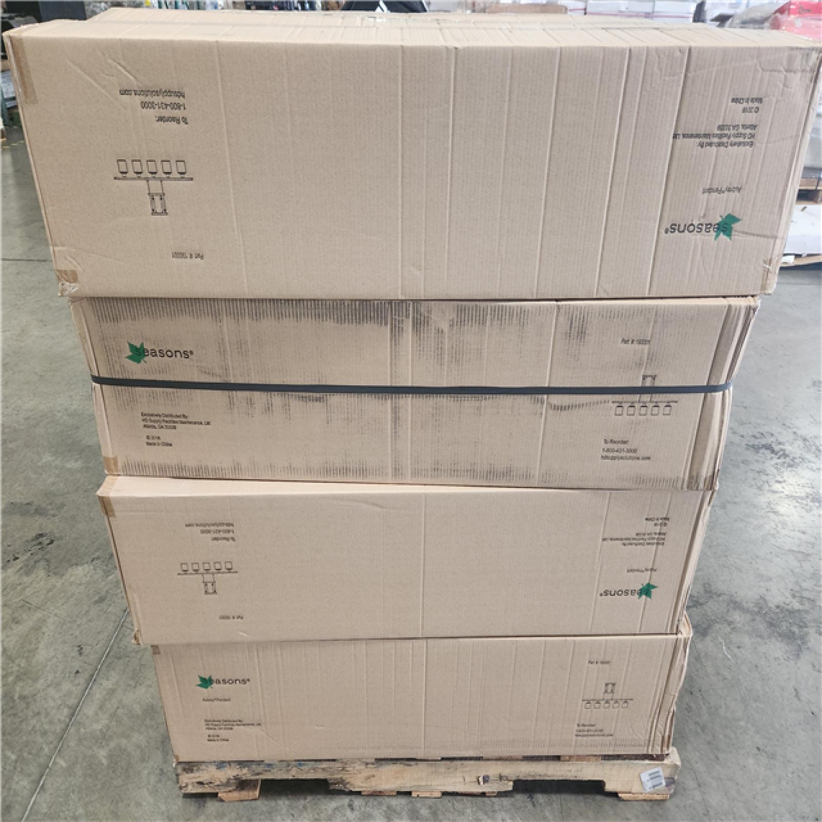 Phoenix NEW Seasons Aubrey Pendant Hanging Light Fixture 5-Lights Pallet (16-Boxes)