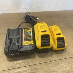 AS-IS DEWALT 20V MAX Lithium-Ion 6.0Ah and 4.0Ah Battery and Charger Starter Kit
