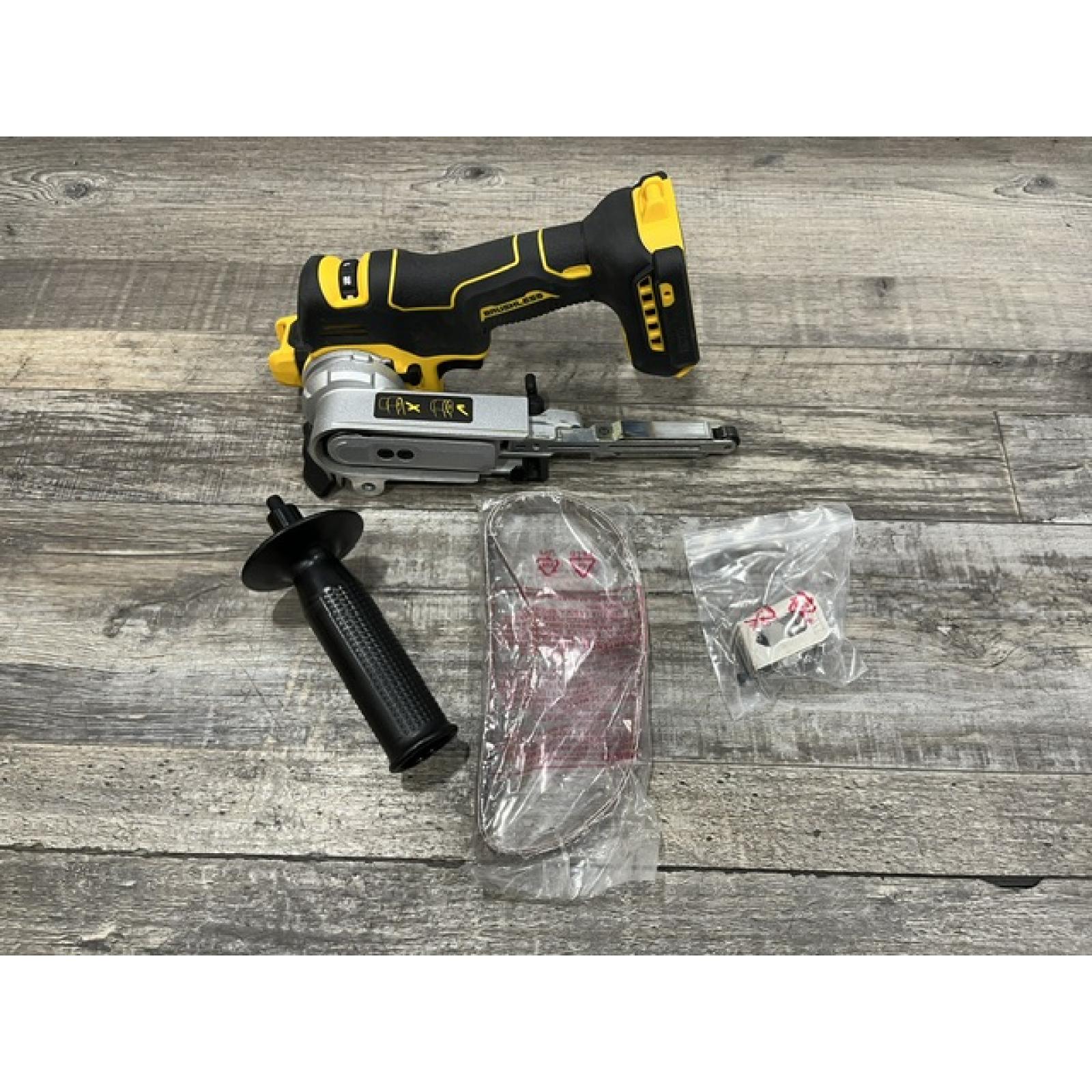 AS-IS  DEWALT 20-Volt MAX XR 18 in. Cordless Bandfile (Tool-Only)