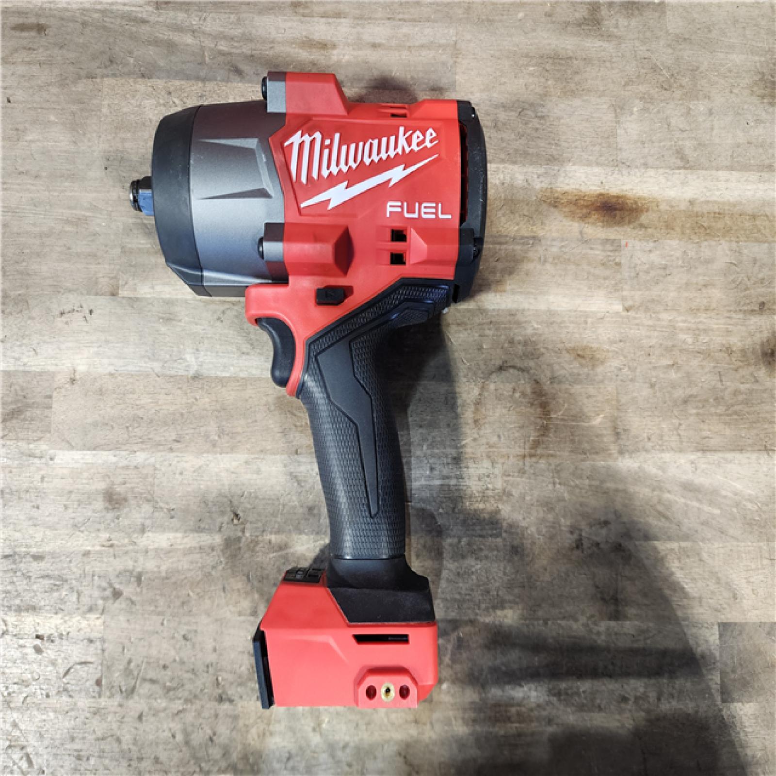 HOUSTON LOCATION - AS-IS Milwaukee M18 FUEL 18V Lithium-Ion Brushless Cordless 1/2 in. Impact Wrench with Friction Ring (Tool-Only)