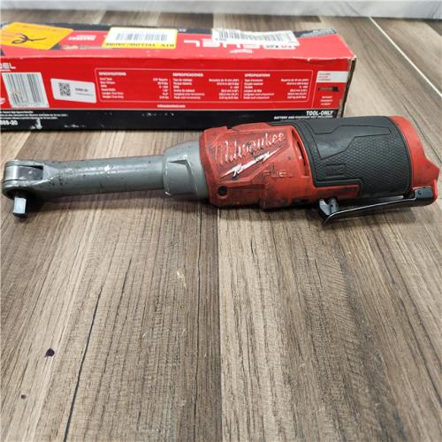 AS-IS Milwaukee 2569-20 12V Cordless 3/8  Extended Reach High Speed Ratchet (Tool Only)