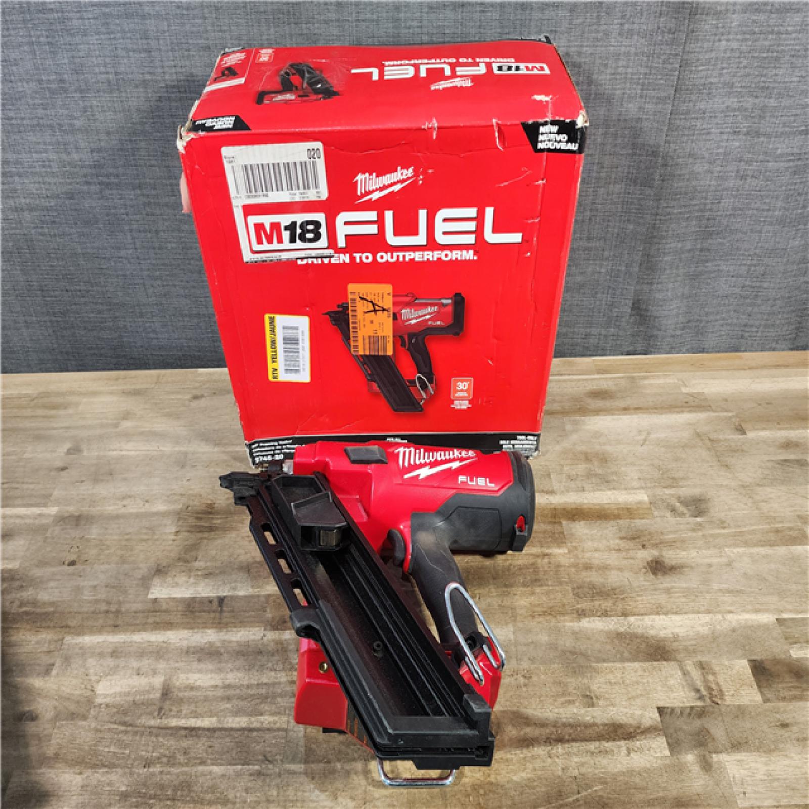 HOUSTON LOCATION - AS-IS M18 FUEL 3-1/2 in. 18-Volt 30-Degree Lithium-Ion Brushless Cordless Framing Nailer (Tool-Only)