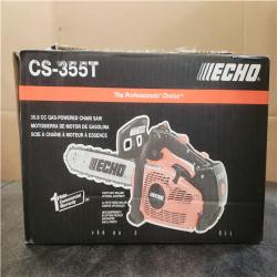 Phoenix LIKE NEW ECHO 16 in. 35.8 cc Gas 2-Stroke Top Handle Arborist Professional Grade Heavy Duty Chainsaw