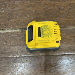 AS-IS DEWALT FLEXVOLT 20V/60V MAX Lithium-Ion 6.0Ah Battery Pack with 6 Amp Output Charger
