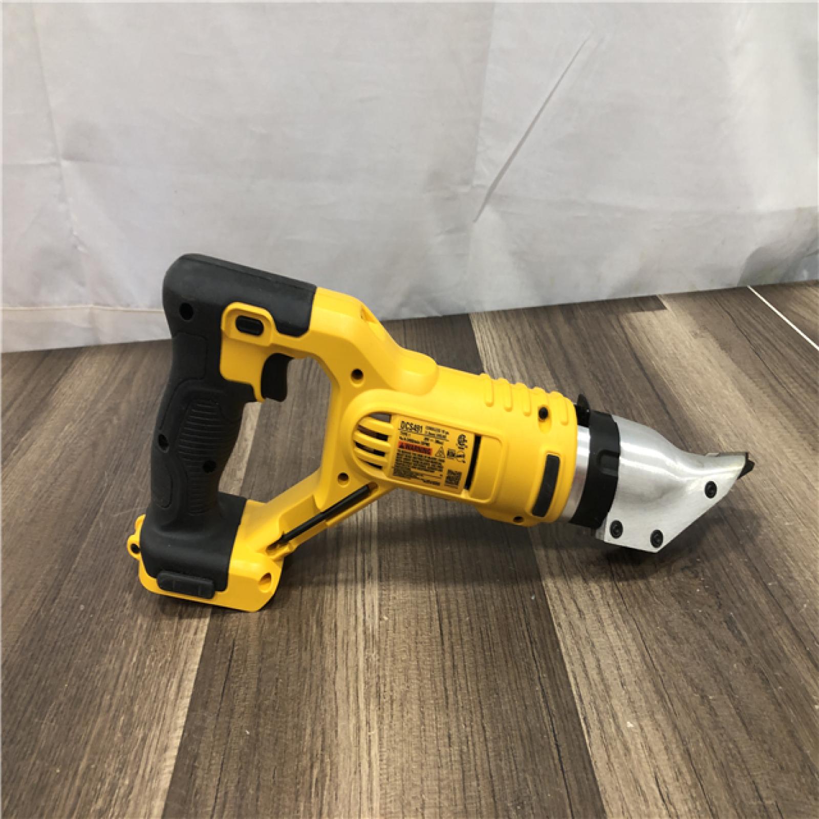 AS-IS DEWALT 20V MAX Cordless 18-Gauge Swivel Head Shears (Tool Only)