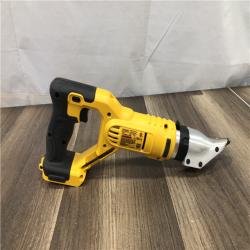 AS-IS DEWALT 20V MAX Cordless 18-Gauge Swivel Head Shears (Tool Only)